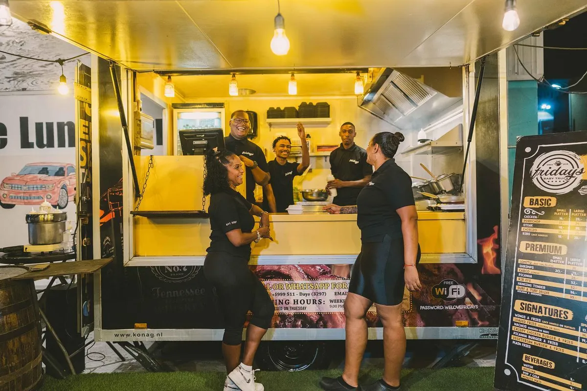 Fridays baby truck, Curaçao