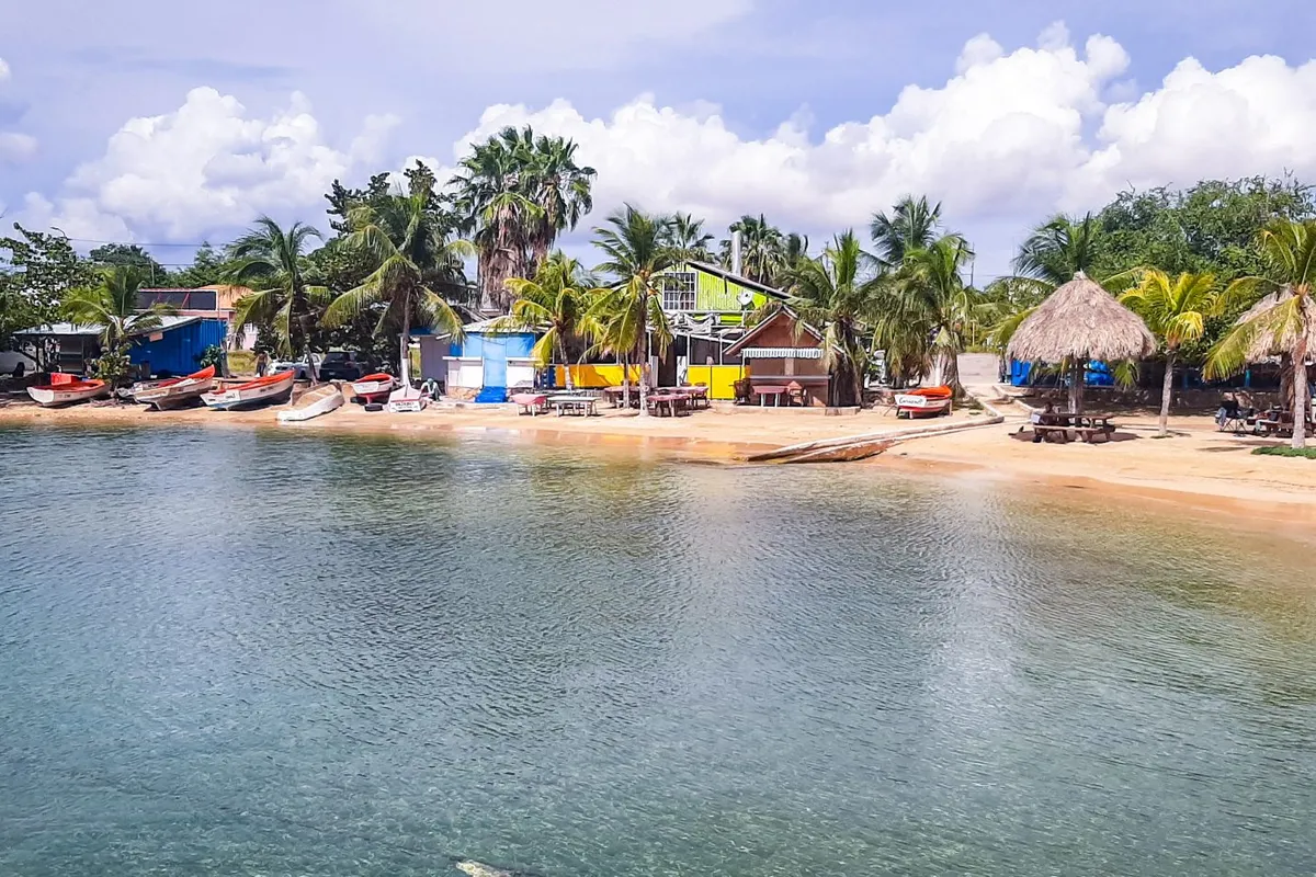 Marie pompoen beach, Curaçao