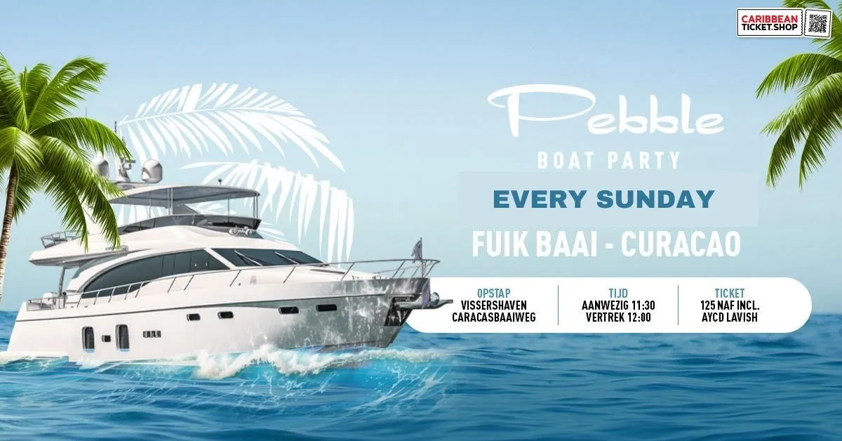 Pebble Boat Party, Curaçao