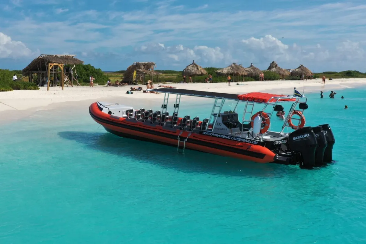Powerboat tour, Curaçao
