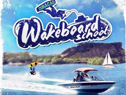 Wakeboarding lesson, Curaçao