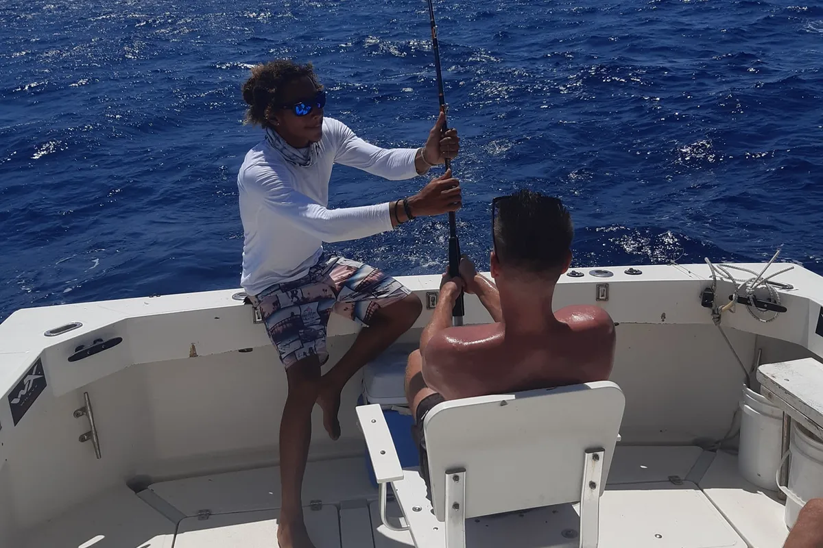 Learn how to fish, Curaçao