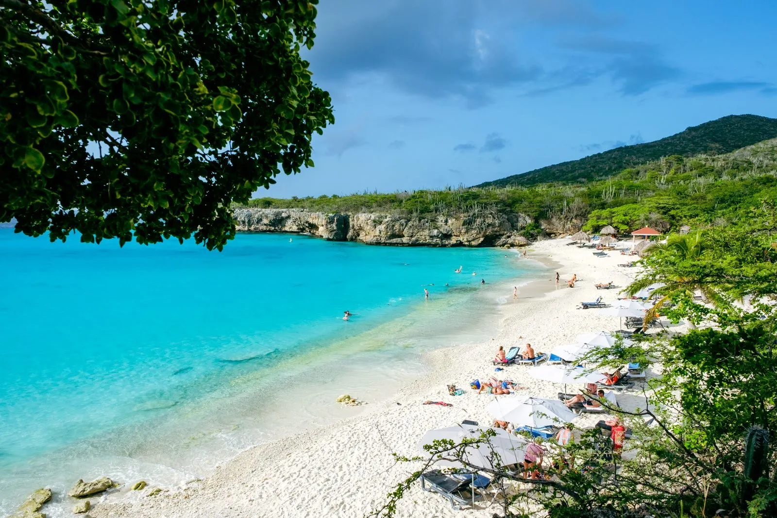 Turquoise strand op Curaçao