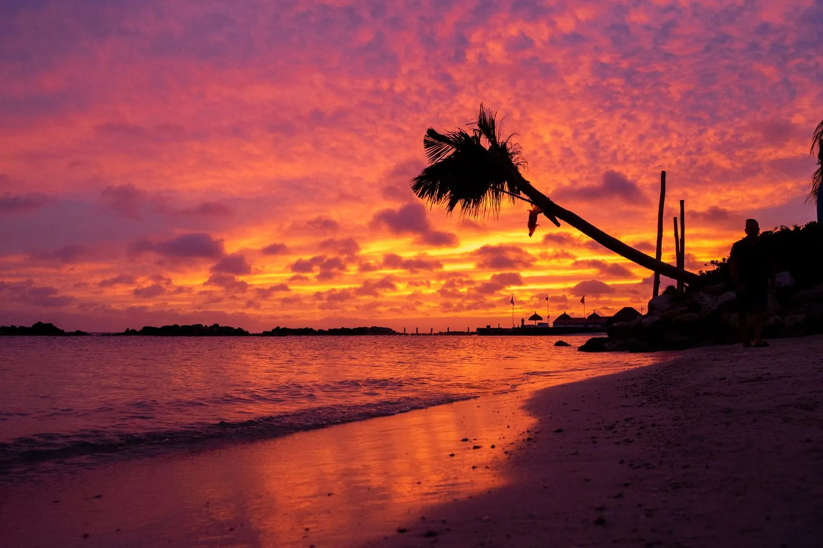 Zonsondergang op Curaçao